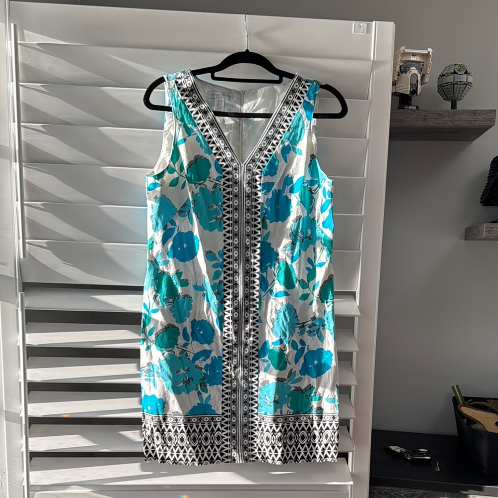 Lilly Pulitzer Blue Floral Dress